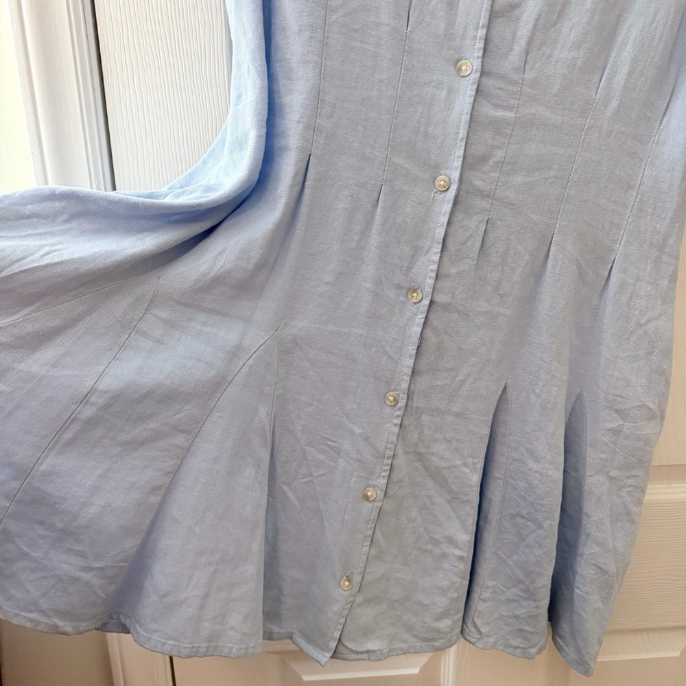 Universal Thread Buttoned Pleated Fit Flare Dress… - image 6